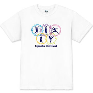 スポーツ施設 オリジナルスタッフTシャツ
