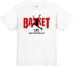バスケクラブ チームTシャツ