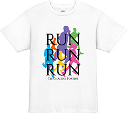 ランニング チームTシャツ