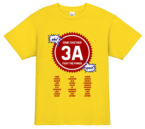 oh! yes!クラスTシャツ