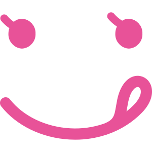 かわいい顔文字のデザイン素材