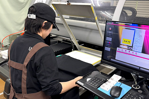 最後に頼れるのは人の目。だから検品はとても大切にしています。