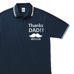 Thanks DAD!｜オリジナル父の日のプレゼントTシャツ