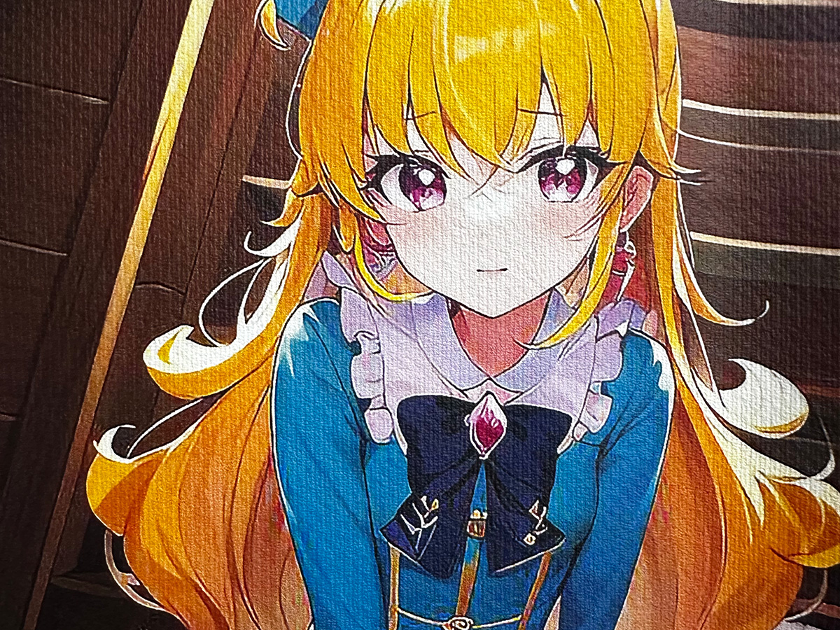 DTFプリントの拡大画像