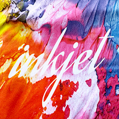 インクジェットプリントの実物画像