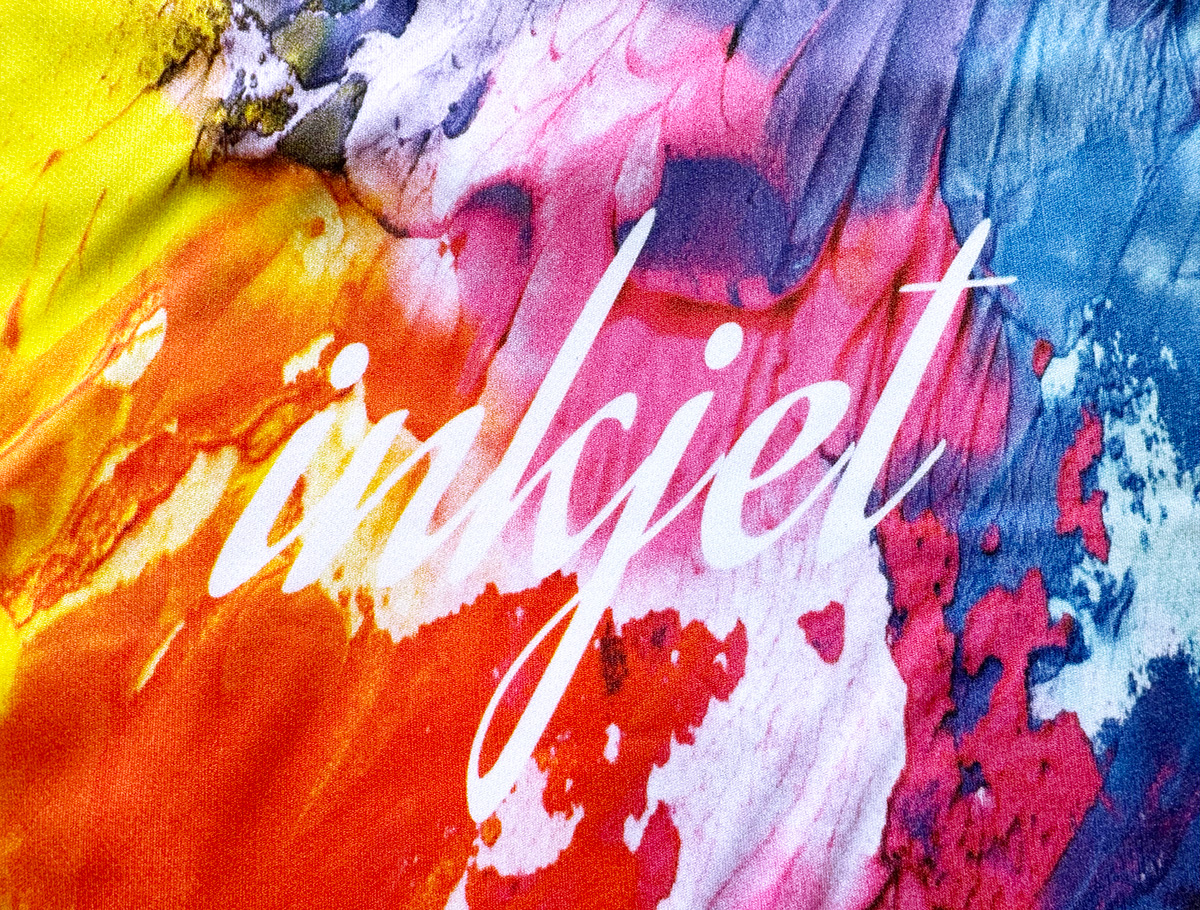 インクジェットプリントの拡大画像