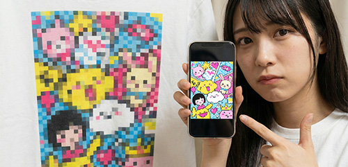 プリントがぼやけていた時のイメージ