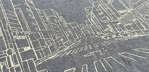 線や文字が一部消えていた時のイメージ