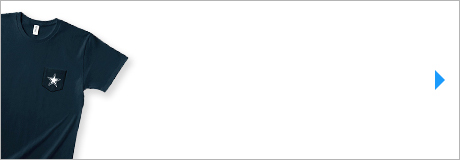 オリジナルポケット付きTシャツ