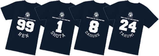 オリジナルチームTシャツならTMIX【最短即日発送】