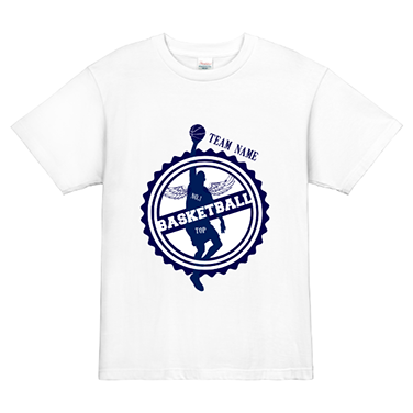 バスケットボールのチーム 部活動tシャツをデザイン オリジナルtシャツのデザイン作成 プリントtmix