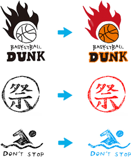 手書きデザインを使った作成方法丨オリジナルtシャツを1枚から高品質プリント Tmix