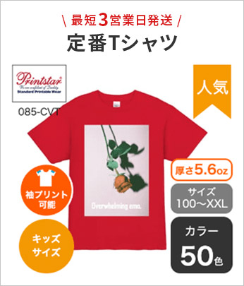 オリジナルTシャツ【最安保証】1枚から激安プリント作成TMIX
